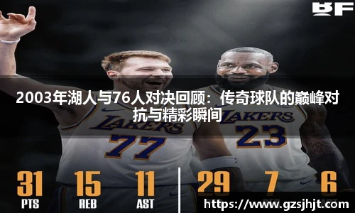 2003年湖人与76人对决回顾：传奇球队的巅峰对抗与精彩瞬间